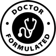 Glucolyn doctor approved badge as displayed by the seller